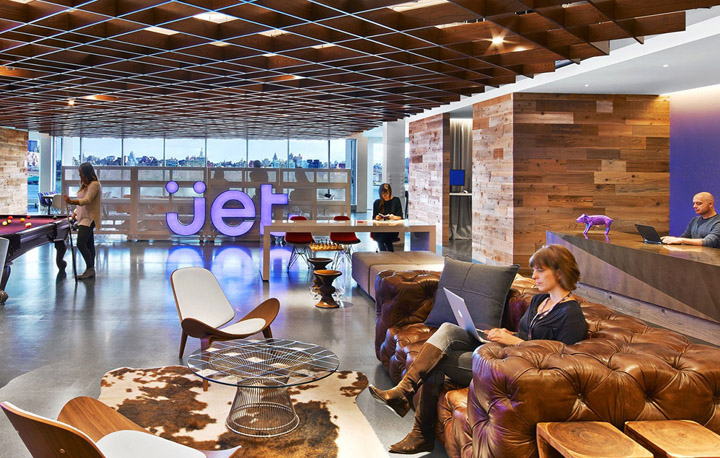 动态空间 美国购物平台Jet.com新泽西总部扩张设计欣赏