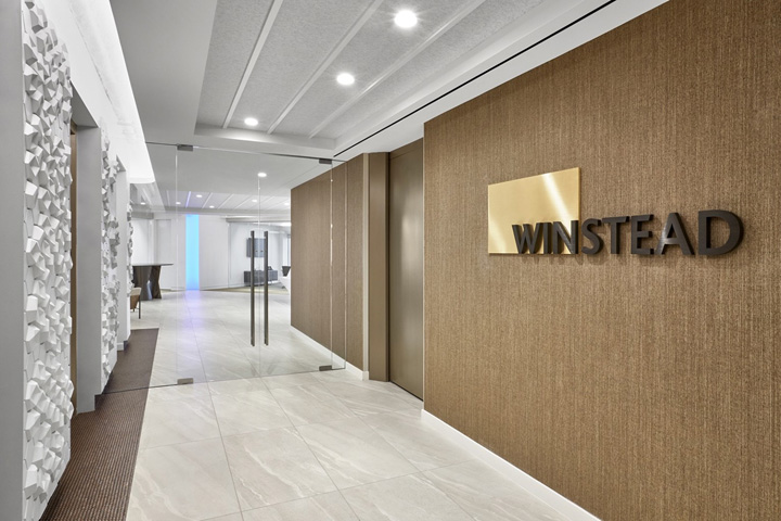 轻盈柔美 美国Winstead律所休斯敦办公翻新设计欣赏