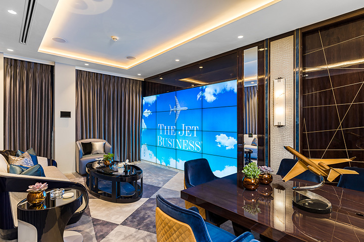 极致奢华 飞机销售公司The Jet Business伦敦办公设计欣赏