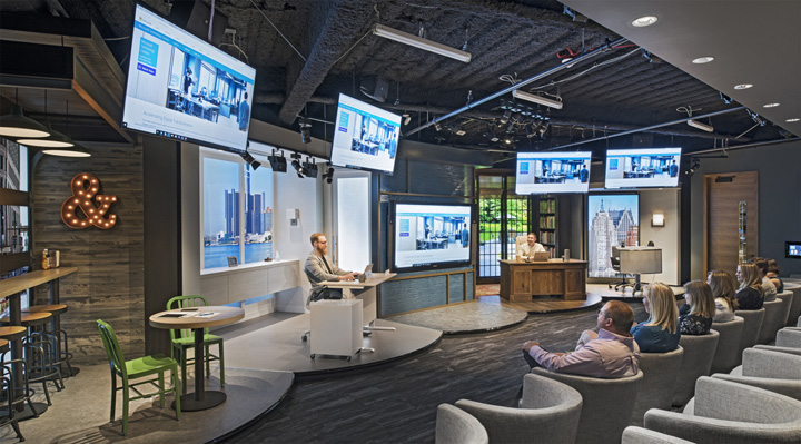 匠心筑梦 Microsoft微软技术中心底特律办公设计欣赏