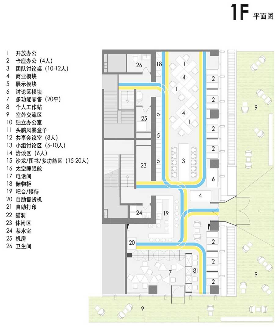 创意小宇宙 北京远洋新干线We+联合办公空间