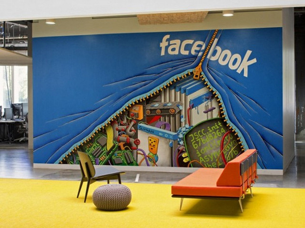 黑客文化 Facebook加州总部园区设计