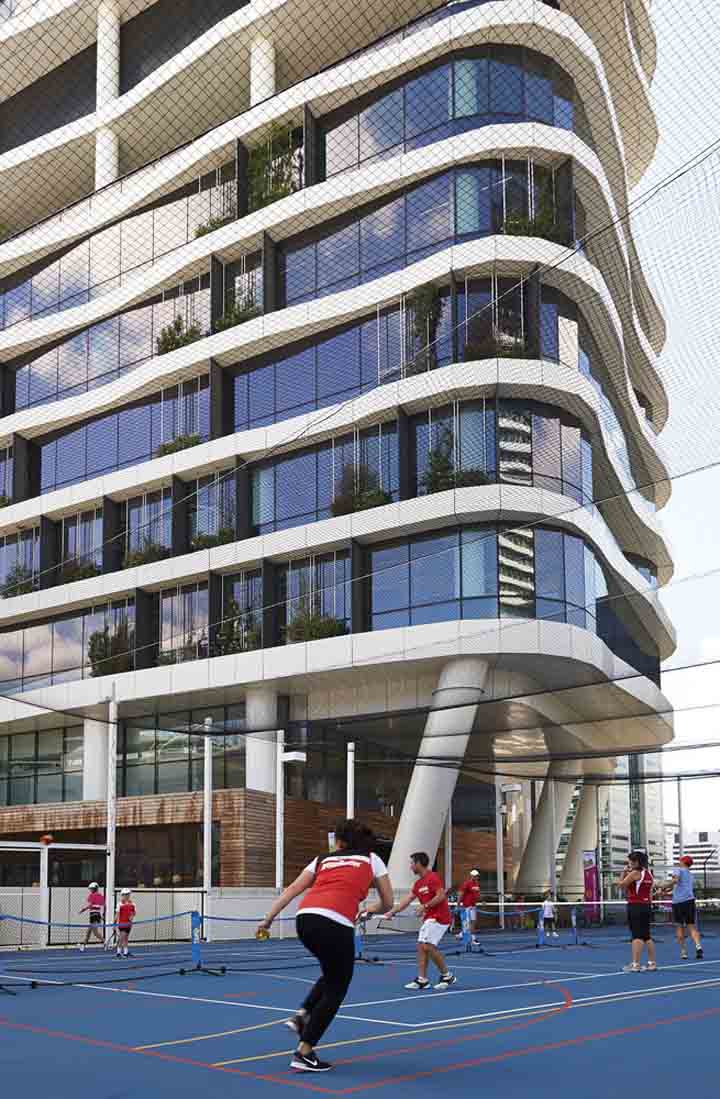 健康彩虹梯 澳洲健康保险运营商Medibank总部大楼设计