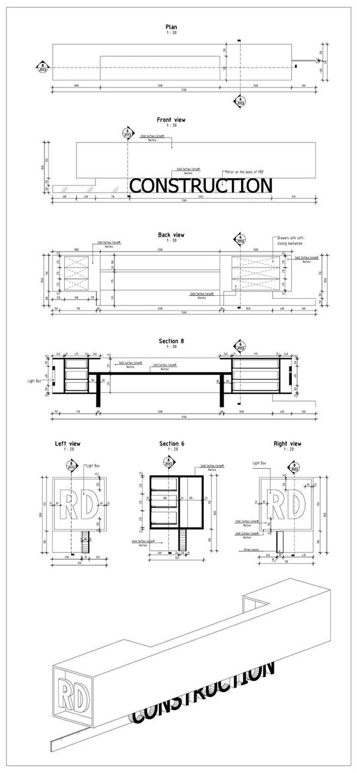 精致唯美 RD Construction莫斯科办公设计欣赏