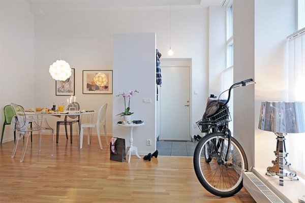 瑞典现代小户型公寓室内设计