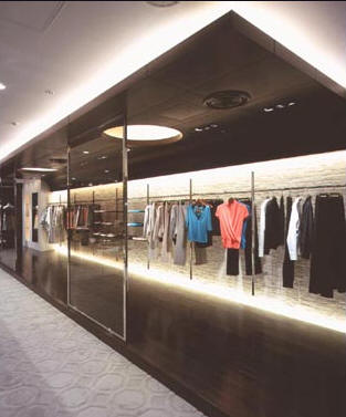 日本BRAIN专卖店室内空间设计(一)