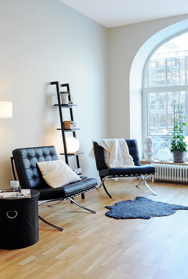 来自瑞典的一套简约公寓设计