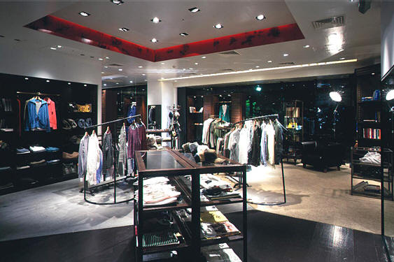 日本BRAIN专卖店室内空间设计(一)