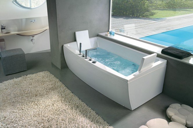 BluBleu：漂亮的浴缸设计