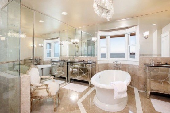 15个豪华的浴室设计欣赏