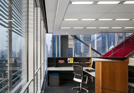 《纽约时报》大厦办公室内设计