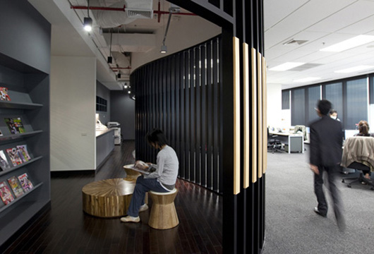 Dtac公司曼谷总部室内设计欣赏
